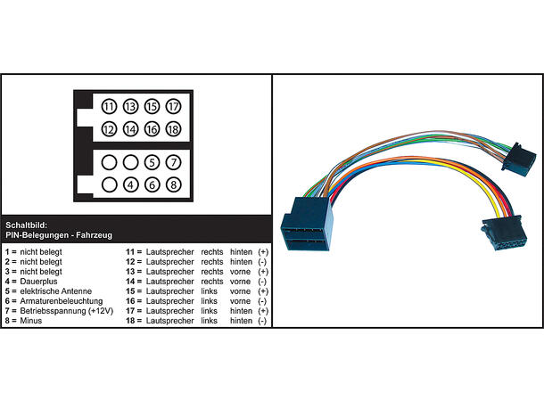ISO-adapter hunn/hann  20cm forlenger kjekk å ha når kabelen er kort ;-)